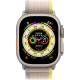 Apple Watch Ultra GPS+Cellular  Titanyum Kasa ve Sarı/Bej Trail Loop Akıllı Saat S/M Kayış Akıllı Saat